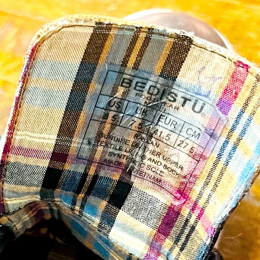 Almost brand new never used bedstu shoes